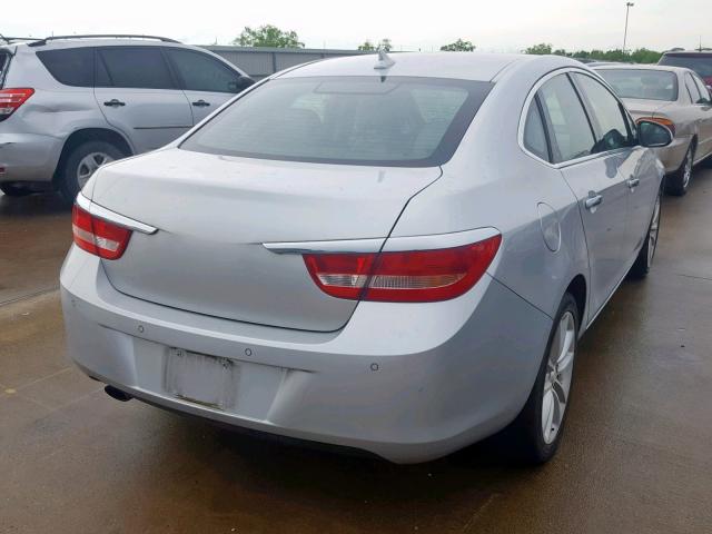 1G4PR5SK2E4149764 - 2014 BUICK VERANO CON SILVER photo 4