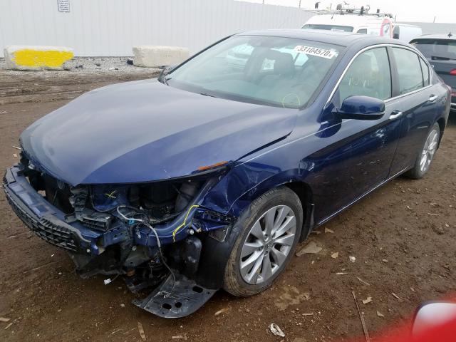 1HGCR2F85EA081267 - 2014 HONDA ACCORD EXL  photo 2