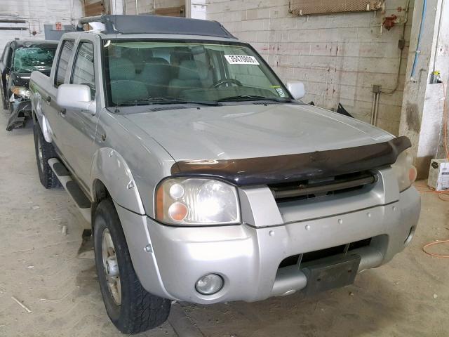 1N6ED27Y41C353128 - 2001 NISSAN FRONTIER C SILVER photo 1