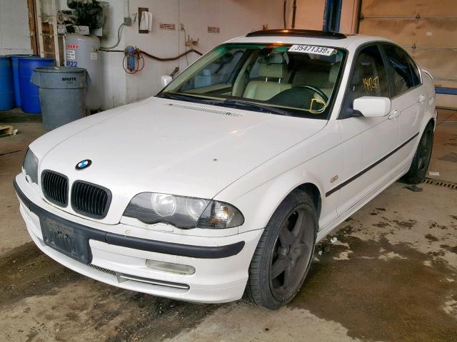 WBAAV53471FT03063 - 2001 BMW 330 I WHITE photo 2