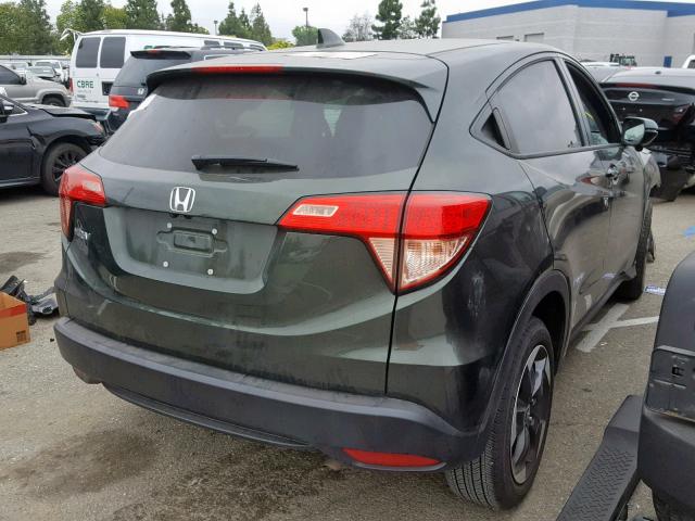 3CZRU5H52JG706290 - 2018 HONDA HR-V EX GREEN photo 4