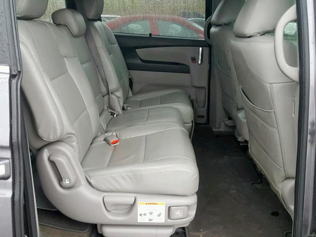 5FNRL5H42FB028363 - 2015 HONDA ODYSSEY EX GRAY photo 6