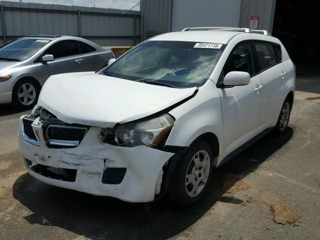 5Y2SM67019Z434362 - 2009 PONTIAC VIBE WHITE photo 2