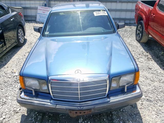 WDBCA35D3GA249225 - 1986 MERCEDES-BENZ 420 SEL BROWN photo 9