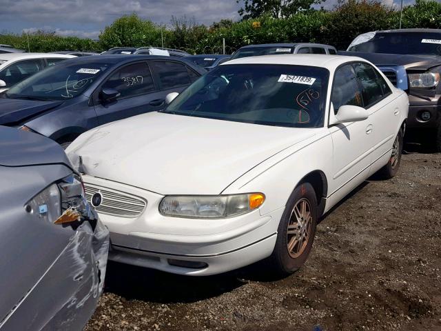 2G4WB52K031222090 - 2003 BUICK REGAL LS WHITE photo 2