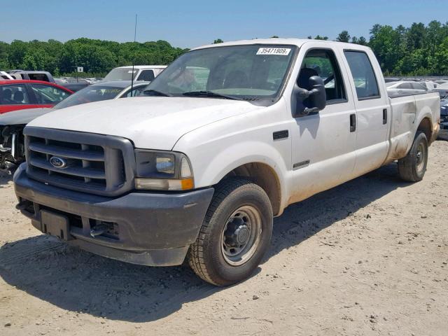 1FTNW20F23EA63239 - 2003 FORD F250 SUPER WHITE photo 2