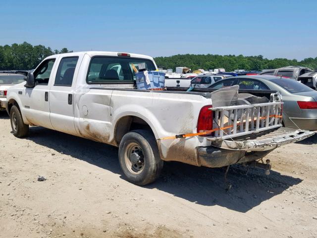 1FTNW20F23EA63239 - 2003 FORD F250 SUPER WHITE photo 3