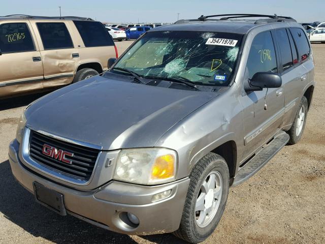 1GKDS13S922207237 - 2002 GMC ENVOY GRAY photo 2