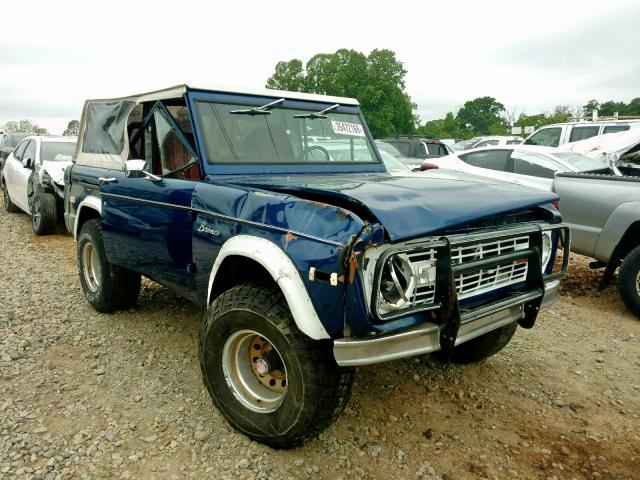 U15GLB59416 - 1976 FORD BRONCO BLUE photo 1