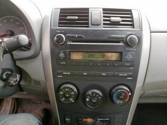 1NXBU4EE9AZ224589 - 2010 TOYOTA COROLLA BASE  照片 9