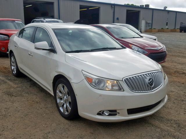 1G4GD5EG8AF177718 - 2010 BUICK LACROSSE C WHITE photo 1