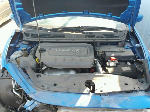 1C3CDFBB8FD406830 - 2015 DODGE DART SXT BLUE photo 7