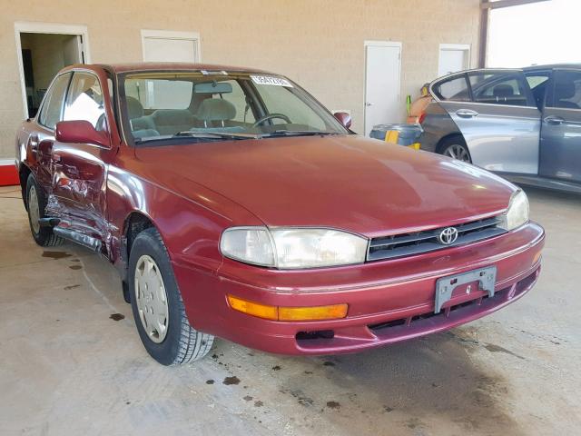 4T1SK12EXNU153644 - 1992 TOYOTA CAMRY LE MAROON photo 1