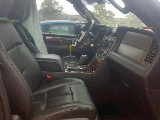 5LMJJ2H50CEL02742 - 2012 LINCOLN NAVIGATOR BLACK photo 5