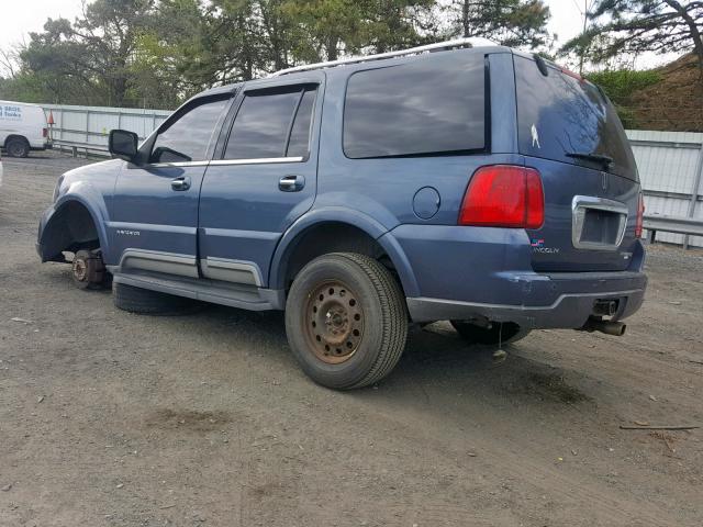 5LMFU28R34LJ31420 - 2004 LINCOLN NAVIGATOR BLUE photo 3