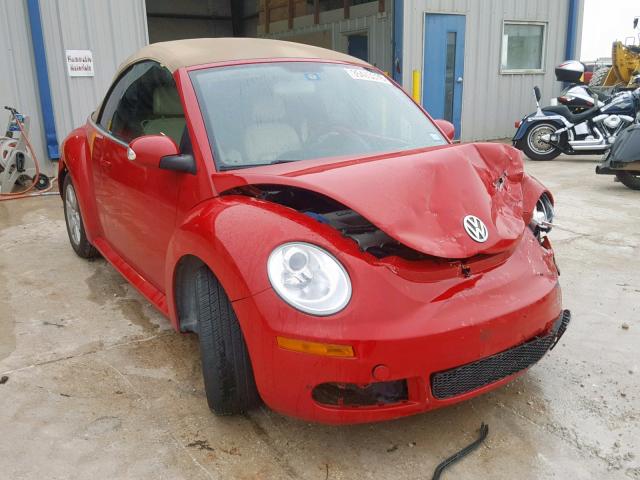 3VWRF31Y77M415266 - 2007 VOLKSWAGEN NEW BEETLE წითელი ფოტო 1