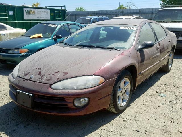 2B3HD56M02H205526 - 2002 DODGE INTREPID E PURPLE photo 2