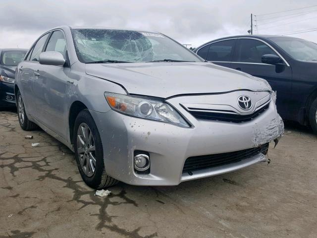 4T1BB3EK6BU133707 - 2011 TOYOTA CAMRY HYBR SILVER photo 1