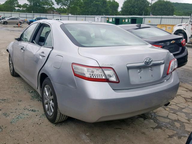 4T1BB3EK6BU133707 - 2011 TOYOTA CAMRY HYBR SILVER photo 3