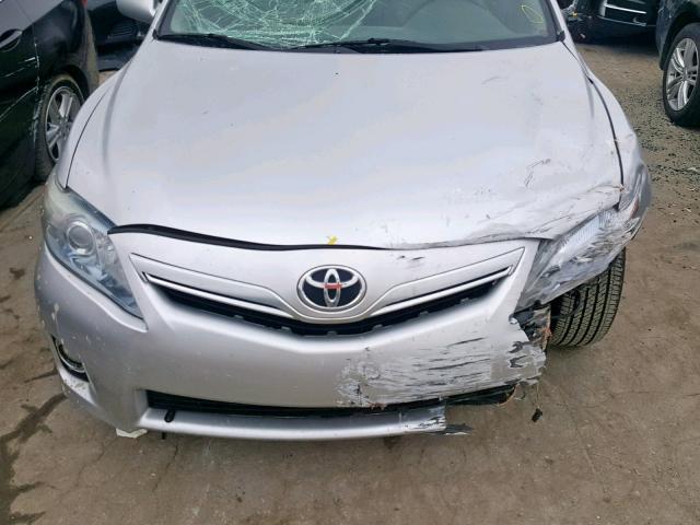 4T1BB3EK6BU133707 - 2011 TOYOTA CAMRY HYBR SILVER photo 7