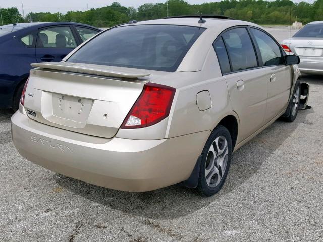 1G8AL54F35Z118791 - 2005 SATURN ION LEVEL TAN photo 4