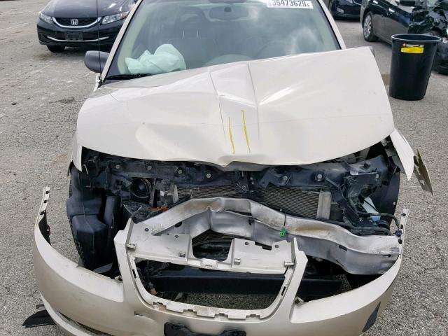 1G8AL54F35Z118791 - 2005 SATURN ION LEVEL TAN photo 7