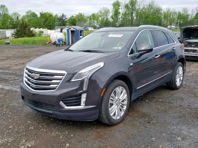 1GYKNERS7HZ282862 - 2017 CADILLAC XT5 PREMIU CHARCOAL photo 2