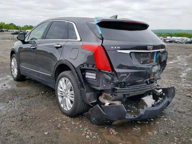 1GYKNERS7HZ282862 - 2017 CADILLAC XT5 PREMIU CHARCOAL photo 3