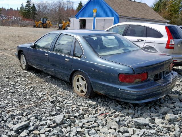 1G1BL52P4TR145963 - 1996 CHEVROLET CAPRICE GREEN photo 3