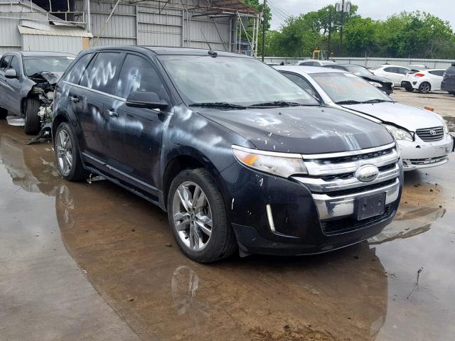 2FMDK3K94DBB05827 - 2013 FORD EDGE LIMIT BLACK photo 1