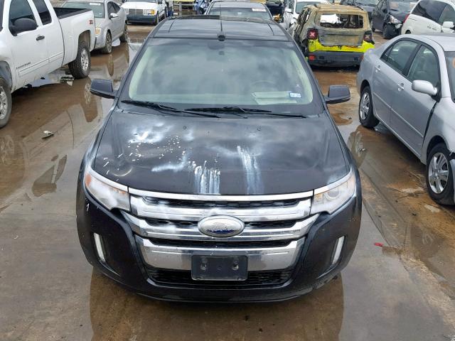 2FMDK3K94DBB05827 - 2013 FORD EDGE LIMIT BLACK photo 9