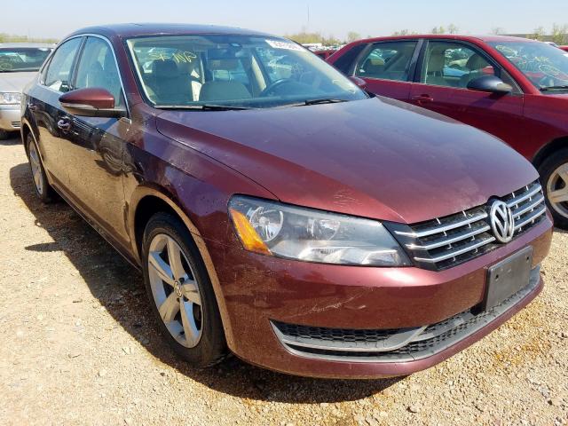 1VWBN7A34CC053831 - 2012 VOLKSWAGEN PASSAT SE  photo 1