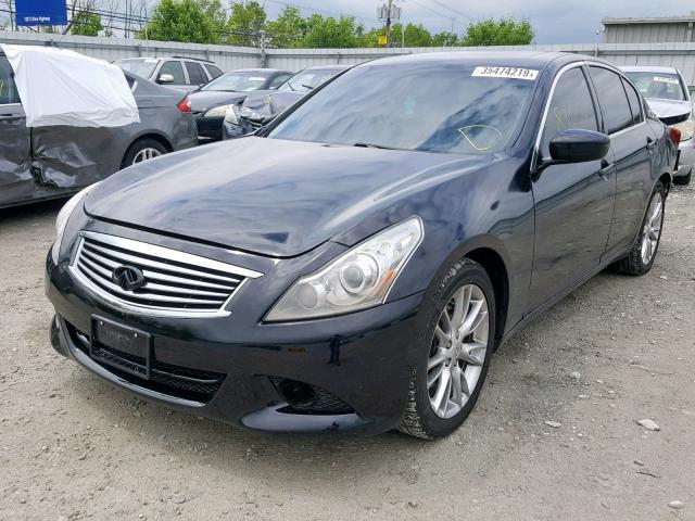 JN1CV6AP6BM505701 - 2011 INFINITI G37 BASE GRAY photo 2