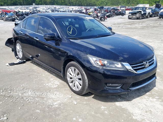 1HGCR2F87FA242428 - 2015 HONDA ACCORD EXL BLACK photo 1