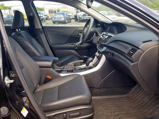 1HGCR2F87FA242428 - 2015 HONDA ACCORD EXL BLACK photo 5