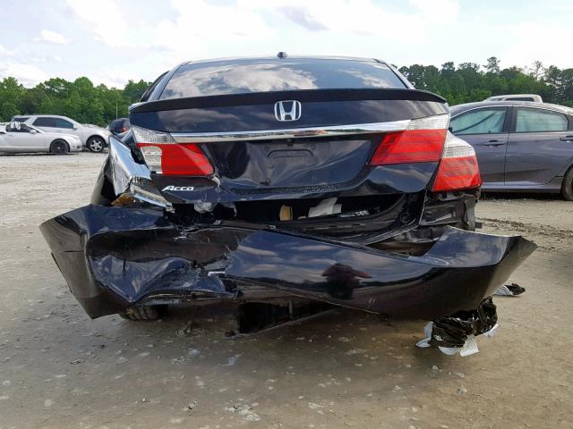 1HGCR2F87FA242428 - 2015 HONDA ACCORD EXL BLACK photo 9