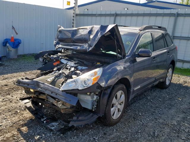 4S4BRBKC8A3327145 - 2010 SUBARU OUTBACK 2. GRAY photo 2