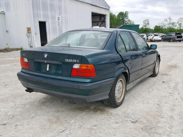 WBACB4321SFM22190 - 1995 BMW 325 I AUTO GREEN photo 4