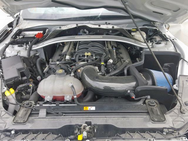 1FA6P8JZ4G5521792 - 2016 FORD MUSTANG SH GRAY photo 7