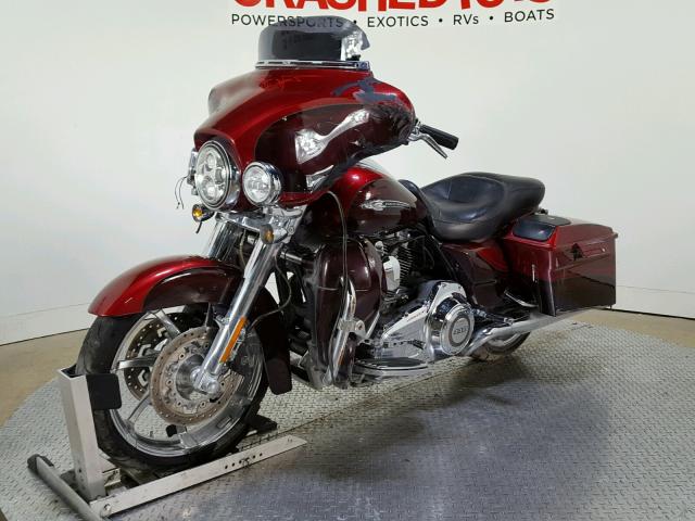 1HD1PZ813CB957666 - 2012 HARLEY-DAVIDSON FLHXSE3 CV RED photo 4