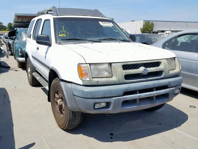 5N1ED28Y2YC569809 - 2000 NISSAN XTERRA XE WHITE photo 1