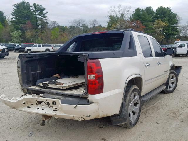 3GNVKGE03AG246028 - 2010 CHEVROLET AVALANCHE WHITE photo 4