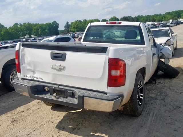 1GCEC14C79Z189908 - 2009 CHEVROLET SILVERADO WHITE photo 4