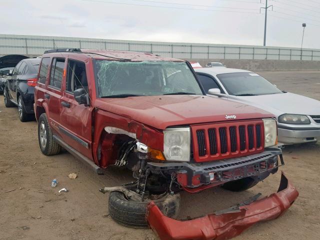 1J8HG48N36C304042 - 2006 JEEP COMMANDER 红色 照片 1
