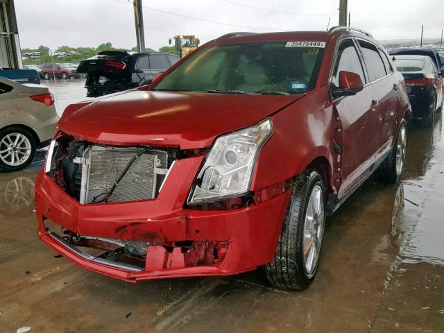 3GYFNAEY7AS559890 - 2010 CADILLAC SRX LUXURY RED photo 2