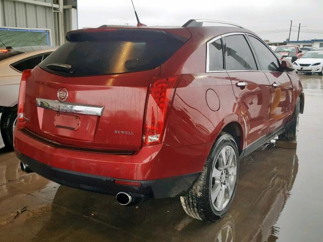 3GYFNAEY7AS559890 - 2010 CADILLAC SRX LUXURY RED photo 4