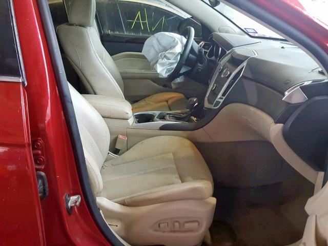 3GYFNAEY7AS559890 - 2010 CADILLAC SRX LUXURY RED photo 5