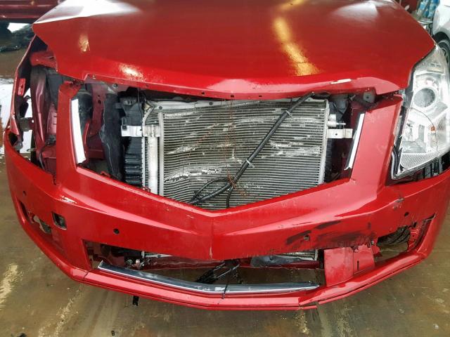 3GYFNAEY7AS559890 - 2010 CADILLAC SRX LUXURY RED photo 9