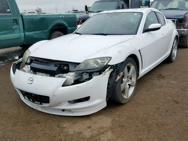 JM1FE173360203605 - 2006 MAZDA RX8 WHITE photo 2