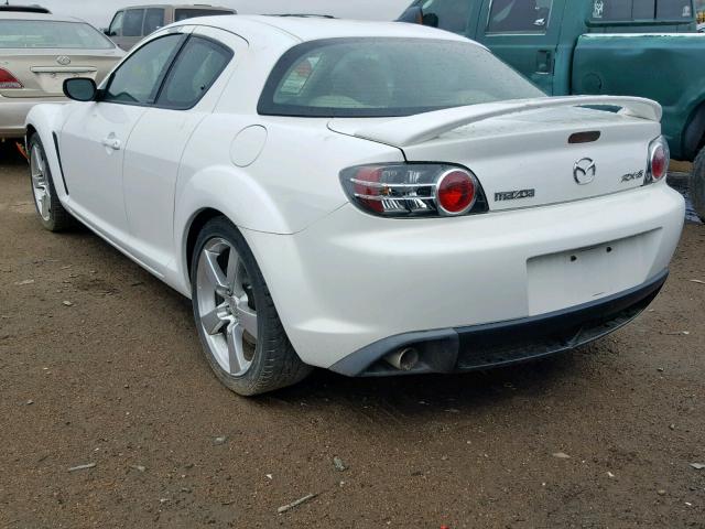 JM1FE173360203605 - 2006 MAZDA RX8 WHITE photo 3